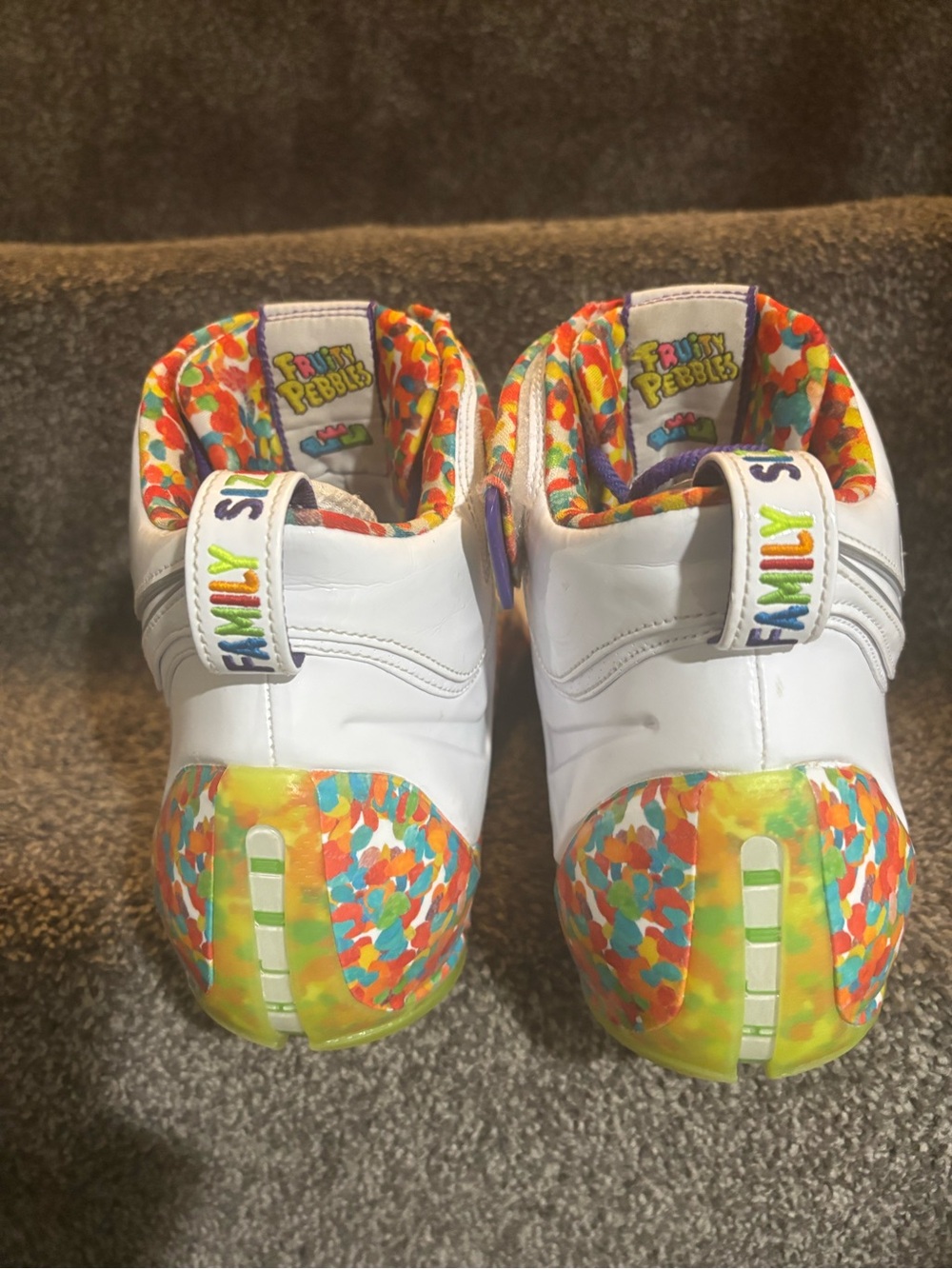 Nike Zoom LeBron 4 Fruity Pebbles in size 11.5 excellent condition authentic - Picture 5 of 7